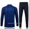 Sudadera De Entrenamiento Trajes Atlético Madrid Cremallera De Cuarto 2021/22 Azul - Hombre